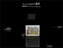 Tablet Screenshot of nusbaumart.de